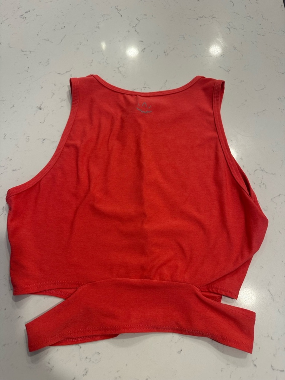 Beyond Yoga Pretty Orange Cropped Tank Top